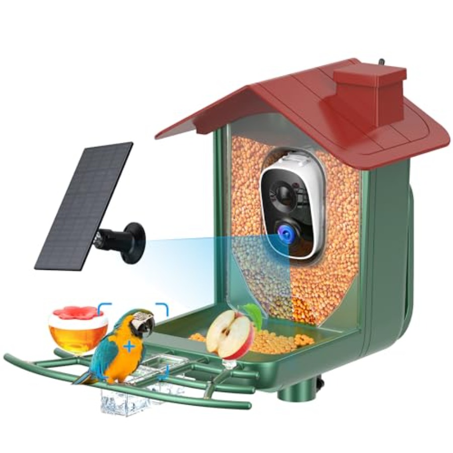 Smart Garden Video - Smart Bird Feeder with Camera Outdoor: