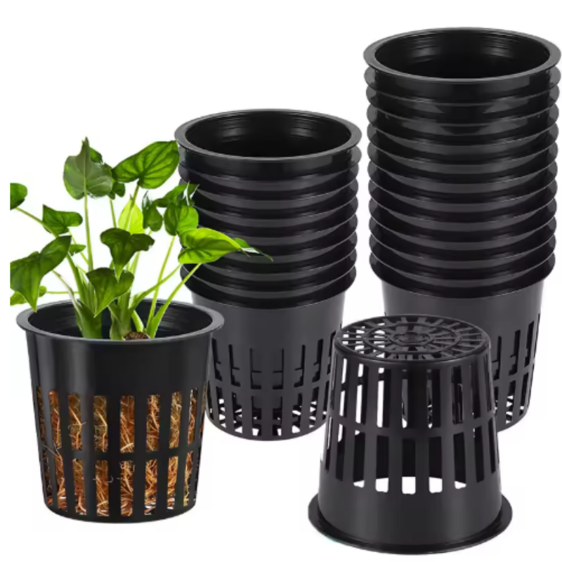 Smart Garden Plastic Cups - 50pcsGarden plastic net cup, 2 Inch