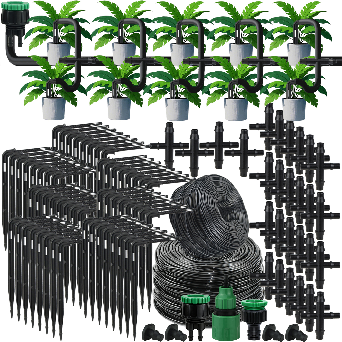 Smart Garden Project - Garden Automatic Watering System Drip Irrigation