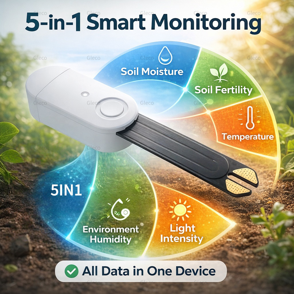 Zigbee Moisture Temperature Hu - Smart Zigbee Garden Light ulasan dan harga