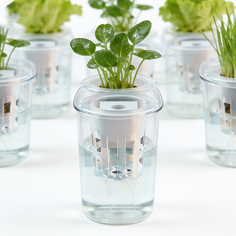 10pcs Hydroponic Seedling Bask - Smart Garden Plastic Cups ulasan dan harga