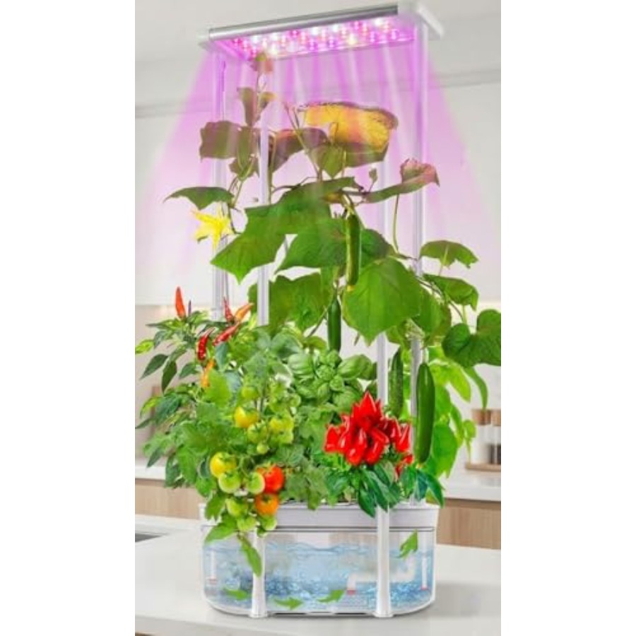 Hydroponics Growing System kit - Smart Garden Lighting System ulasan dan harga