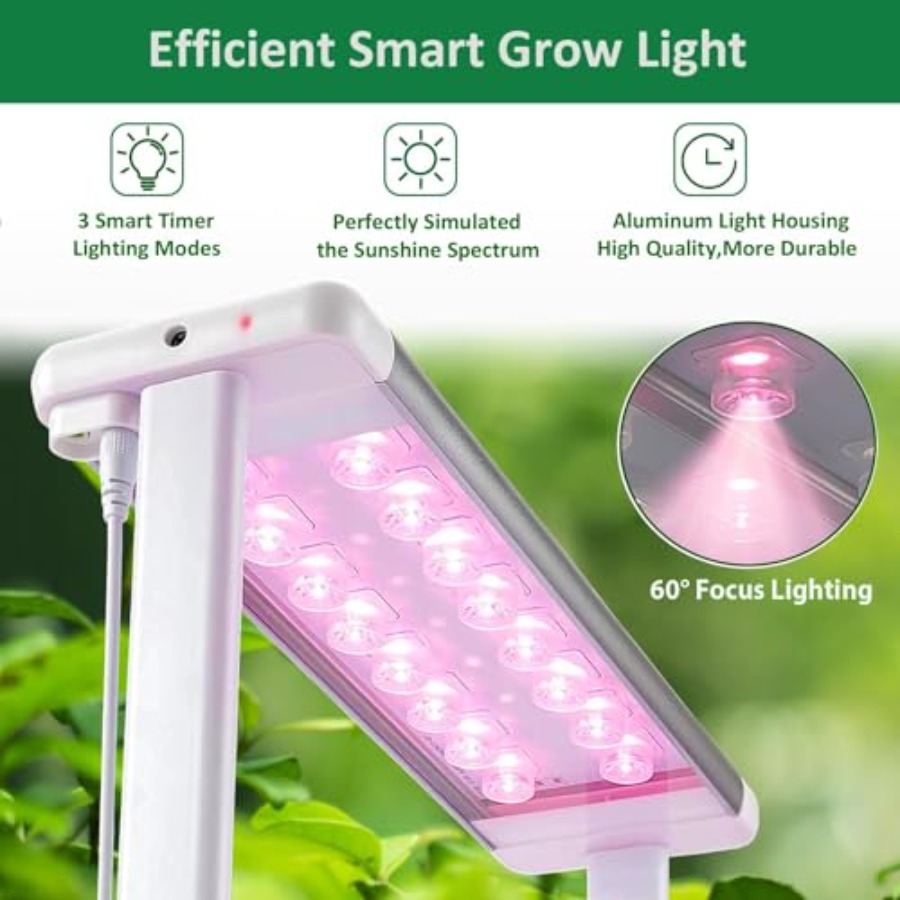 Hydroponics Growing System kit - Smart Garden Lighting System ulasan dan harga