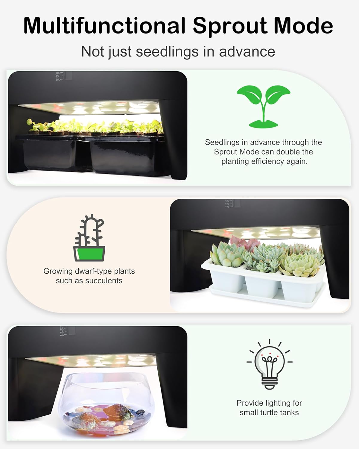 Hydroponic Growing System Kit  - Smart Garden Lighting System ulasan dan harga