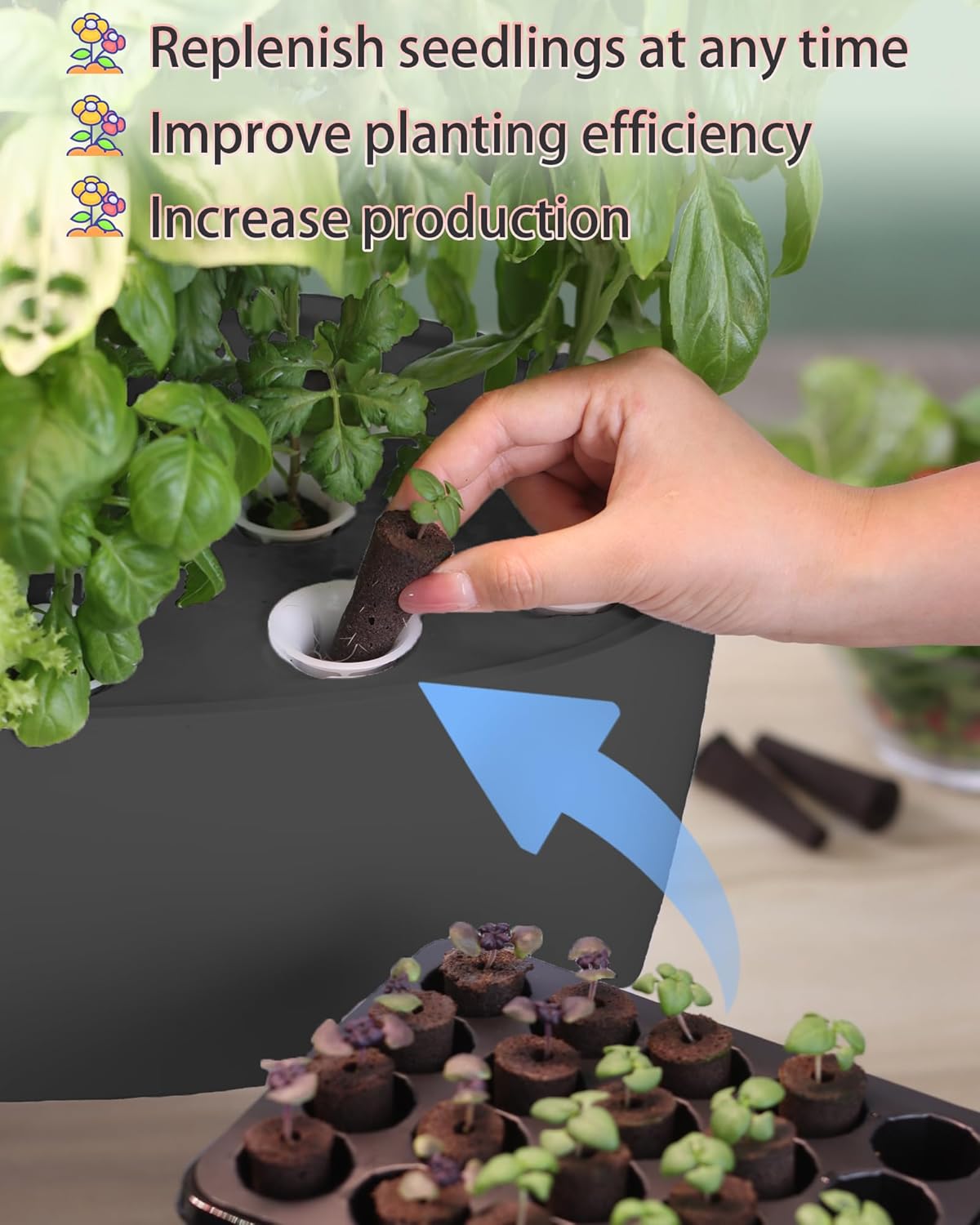 Hydroponic Growing System Kit  - Smart Garden Lighting System ulasan dan harga