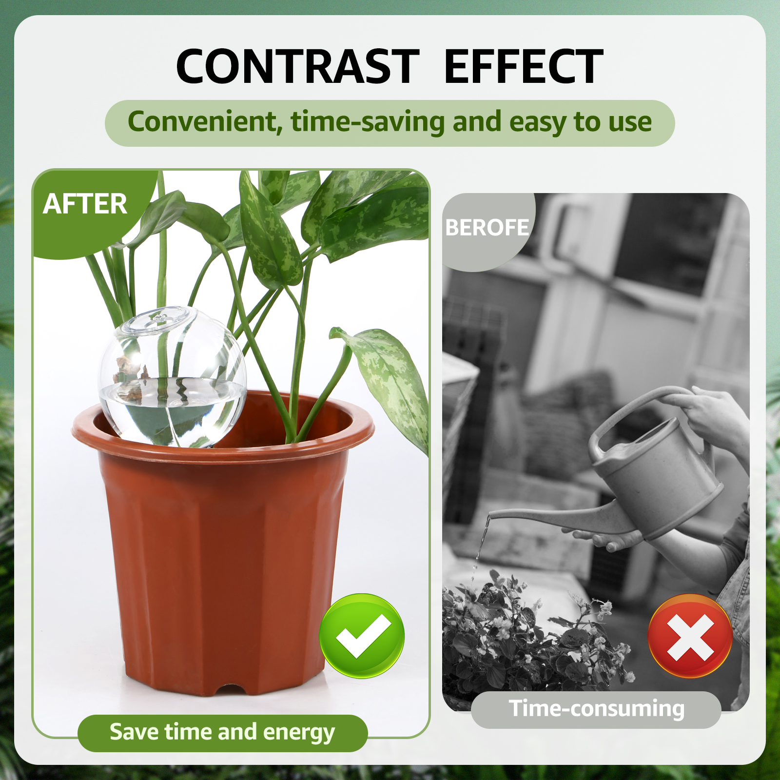 2/4Pcs 500ML Automatic Drip Ir - Smart Garden Project ulasan dan harga
