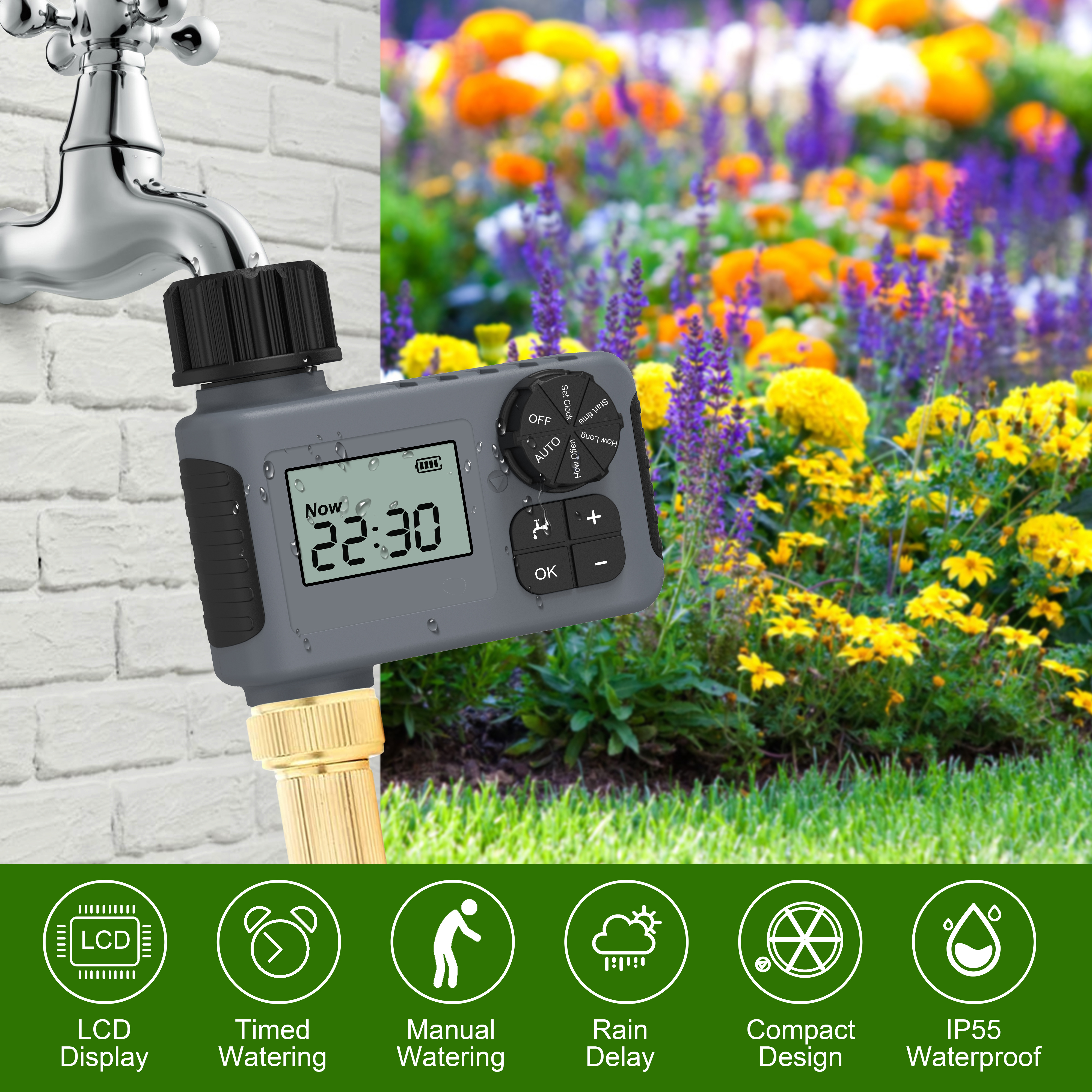 Automatic watering timer intel - Smart Garden Project ulasan dan harga
