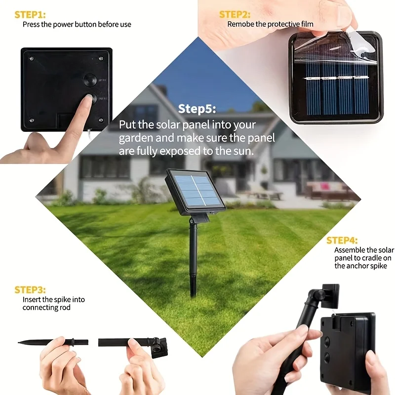LED String Lights Garden Outdo - Smart Garden Lighting System ulasan dan harga