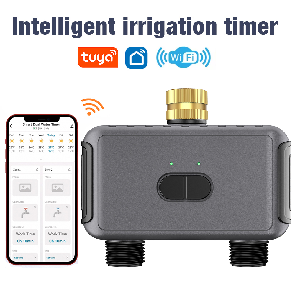 Wifi Automatic Water Timer Dua - Smart Garden Project ulasan dan harga