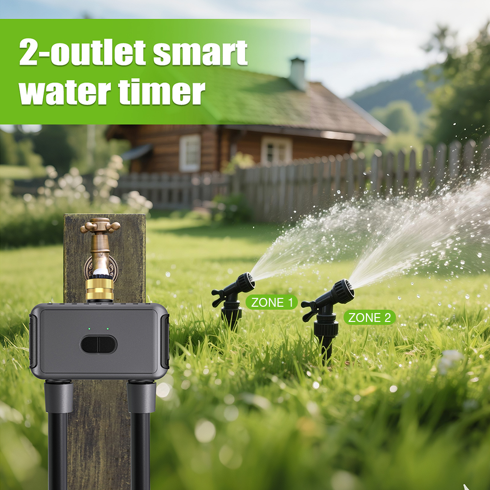 Wifi Automatic Water Timer Dua - Smart Garden Project ulasan dan harga