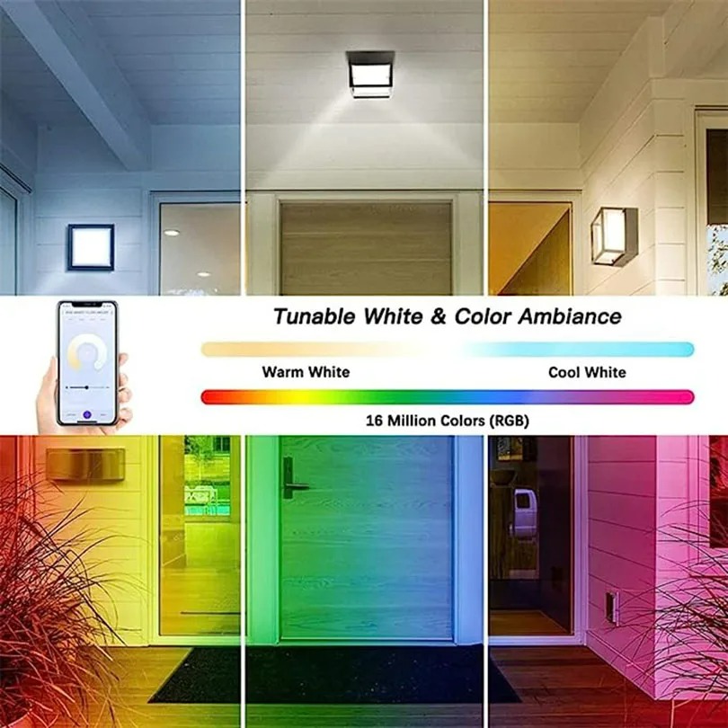 Tuya Smart WiFi/ZigBee Wall Li - Smart Zigbee Garden Light ulasan dan harga