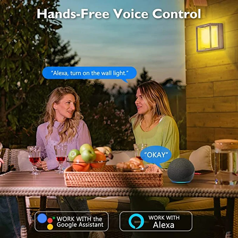 Tuya Smart WiFi/ZigBee Wall Li - Smart Zigbee Garden Light ulasan dan harga