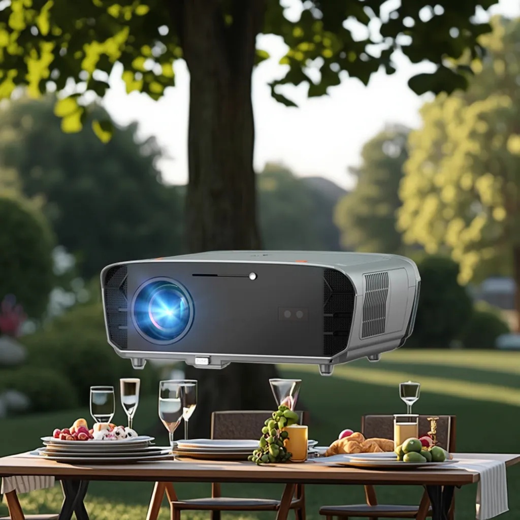 Projector 4k For Google Smart  - Smart Garden Video ulasan dan harga