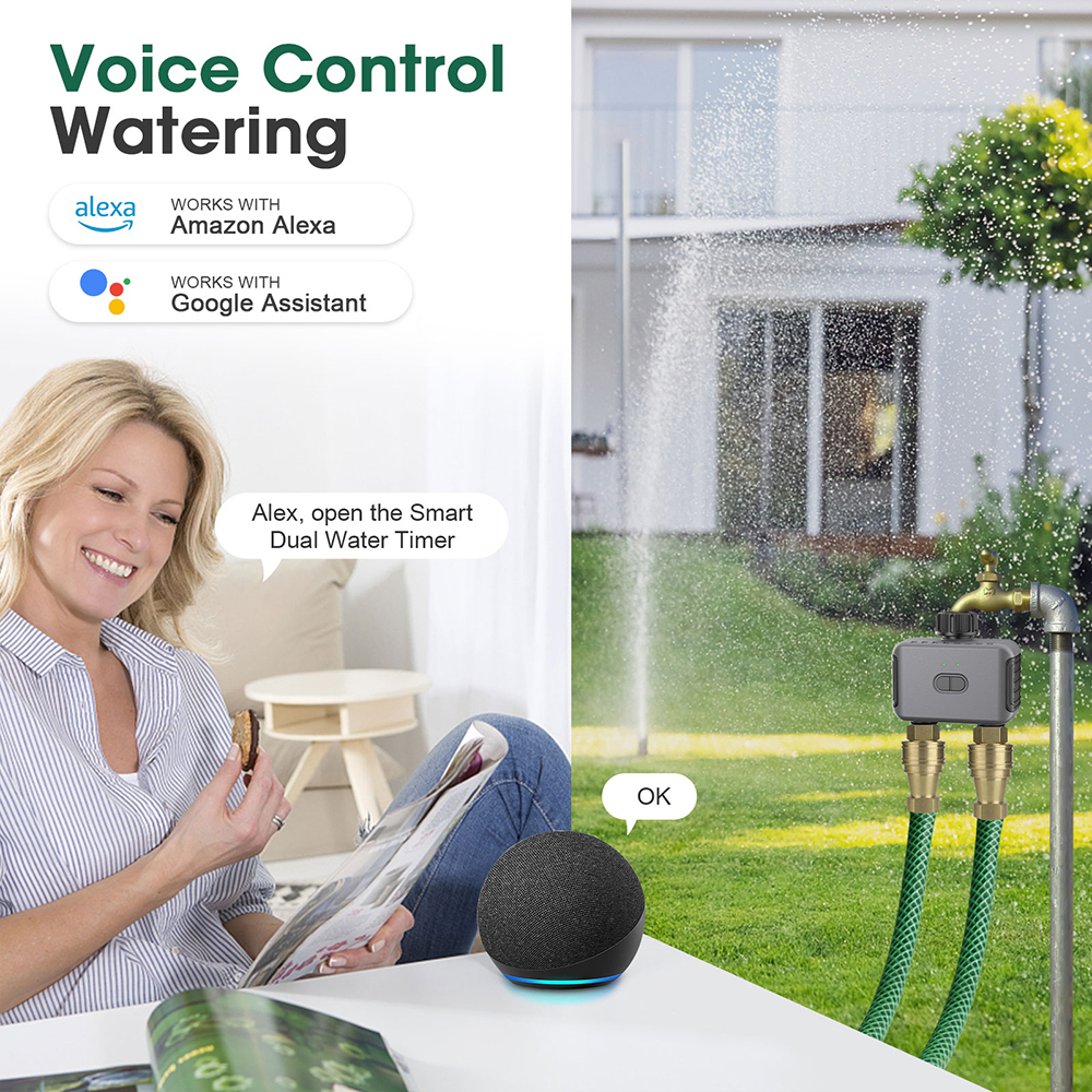 Tuya Smart Water Timer Zigbee/ - Smart Garden Project ulasan dan harga