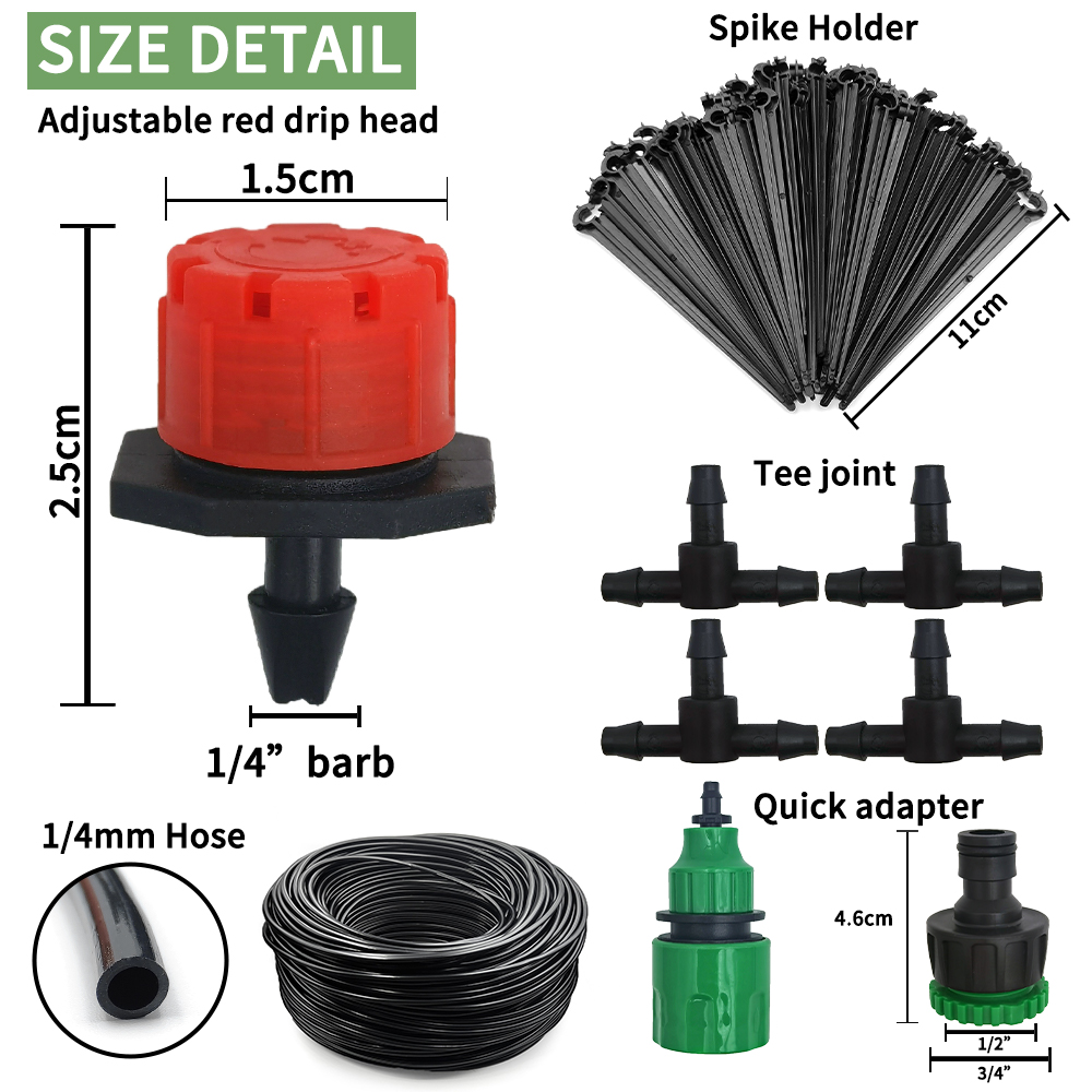 Micro Drip Irrigation System P - Smart Garden Project ulasan dan harga