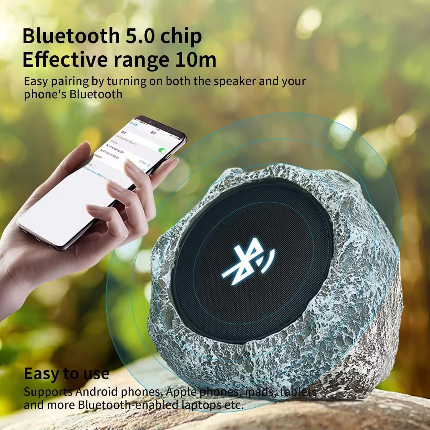 Solar Wireless Bluetooth Audio - Smart Garden Video ulasan dan harga