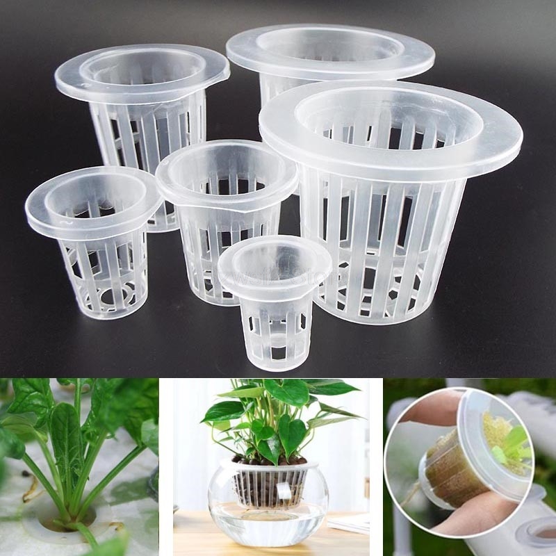 10pcs Plant Grow Net Nursery P - Smart Garden Plastic Cups ulasan dan harga