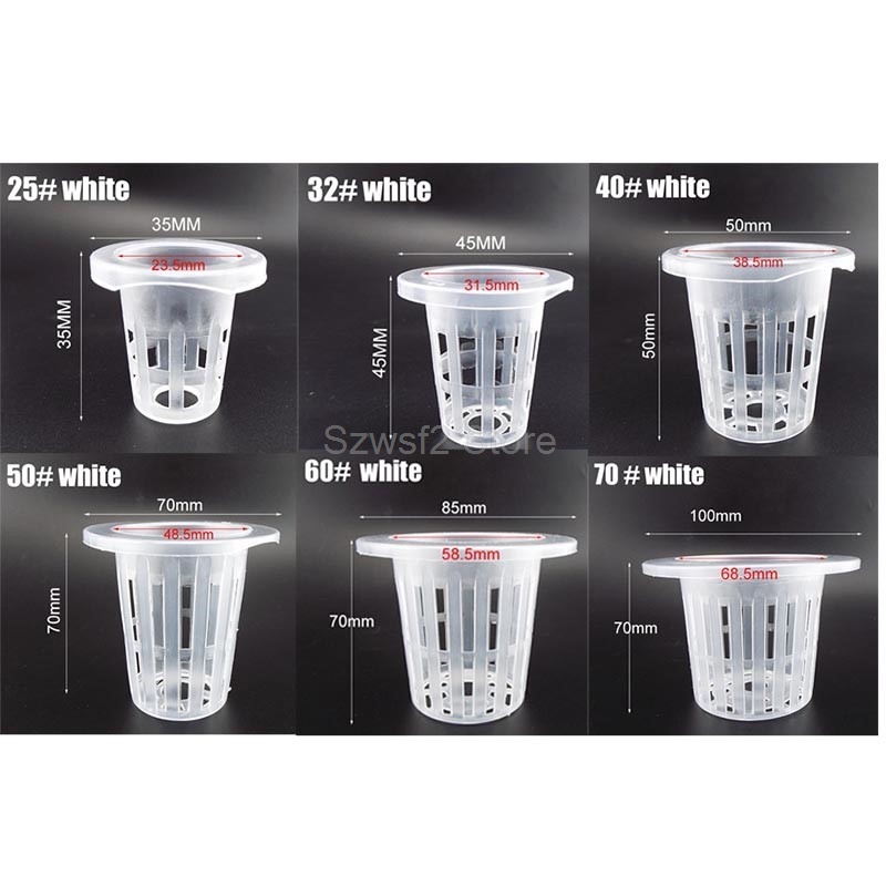 10pcs Plant Grow Net Nursery P - Smart Garden Plastic Cups ulasan dan harga