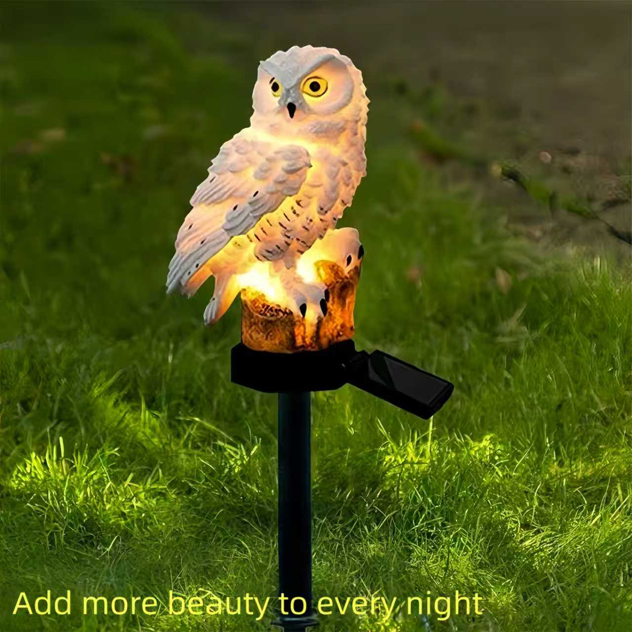 Solar Owl Garden Stake Light O - Smart Garden Lighting System ulasan dan harga