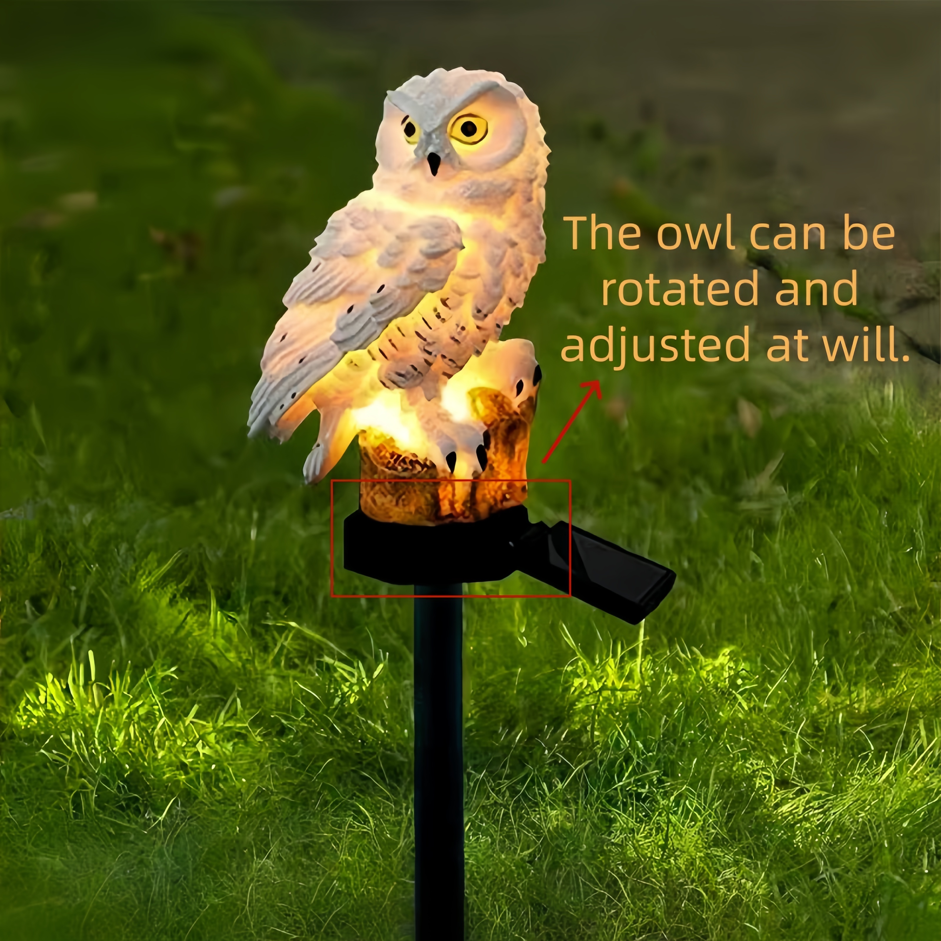 Solar Owl Garden Stake Light O - Smart Garden Lighting System ulasan dan harga