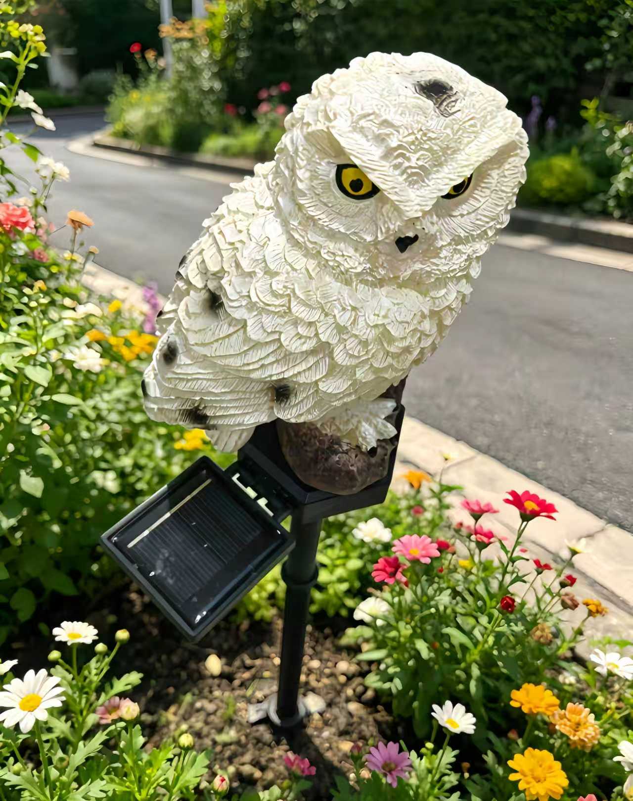 Solar Owl Garden Stake Light O - Smart Garden Lighting System ulasan dan harga