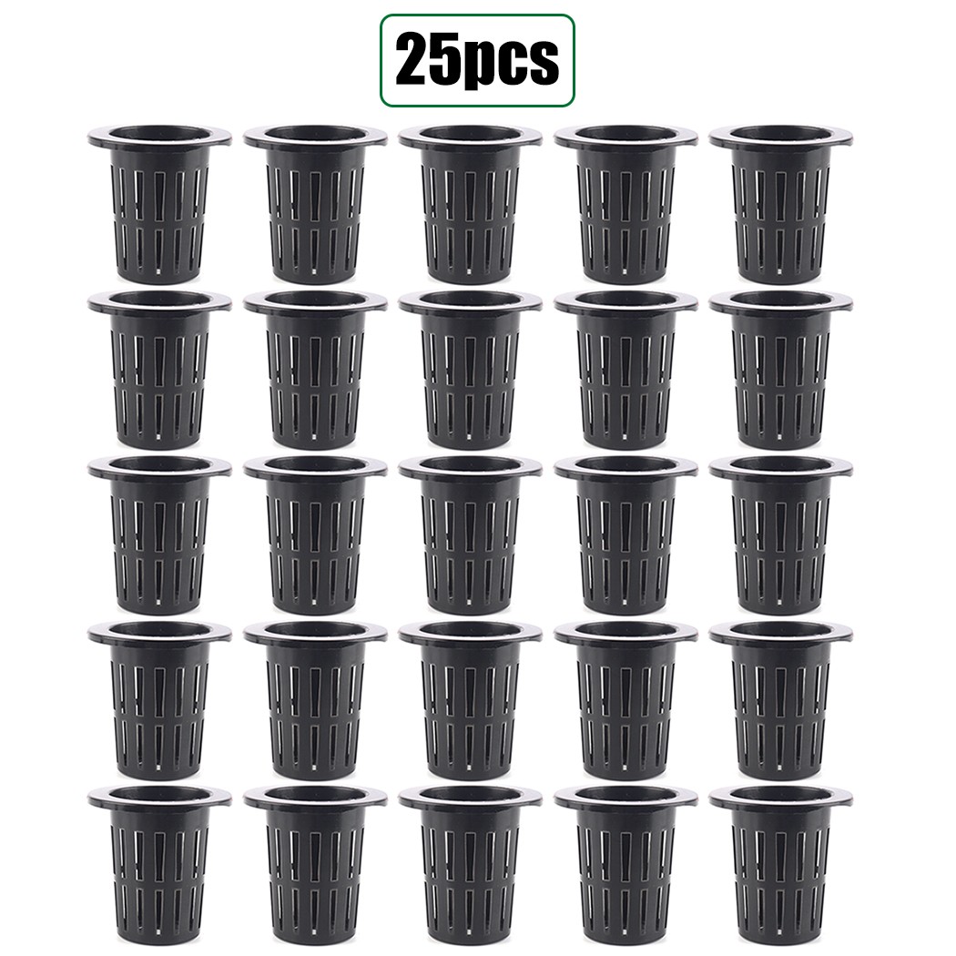 25PCS Hydroponic Pot Net Cup H - Smart Garden Plastic Cups ulasan dan harga
