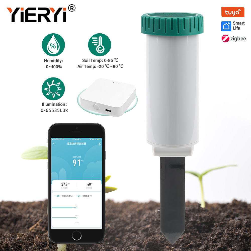 Yieryi Tuya Zigbee Wireless So - Smart Zigbee Garden Light ulasan dan harga