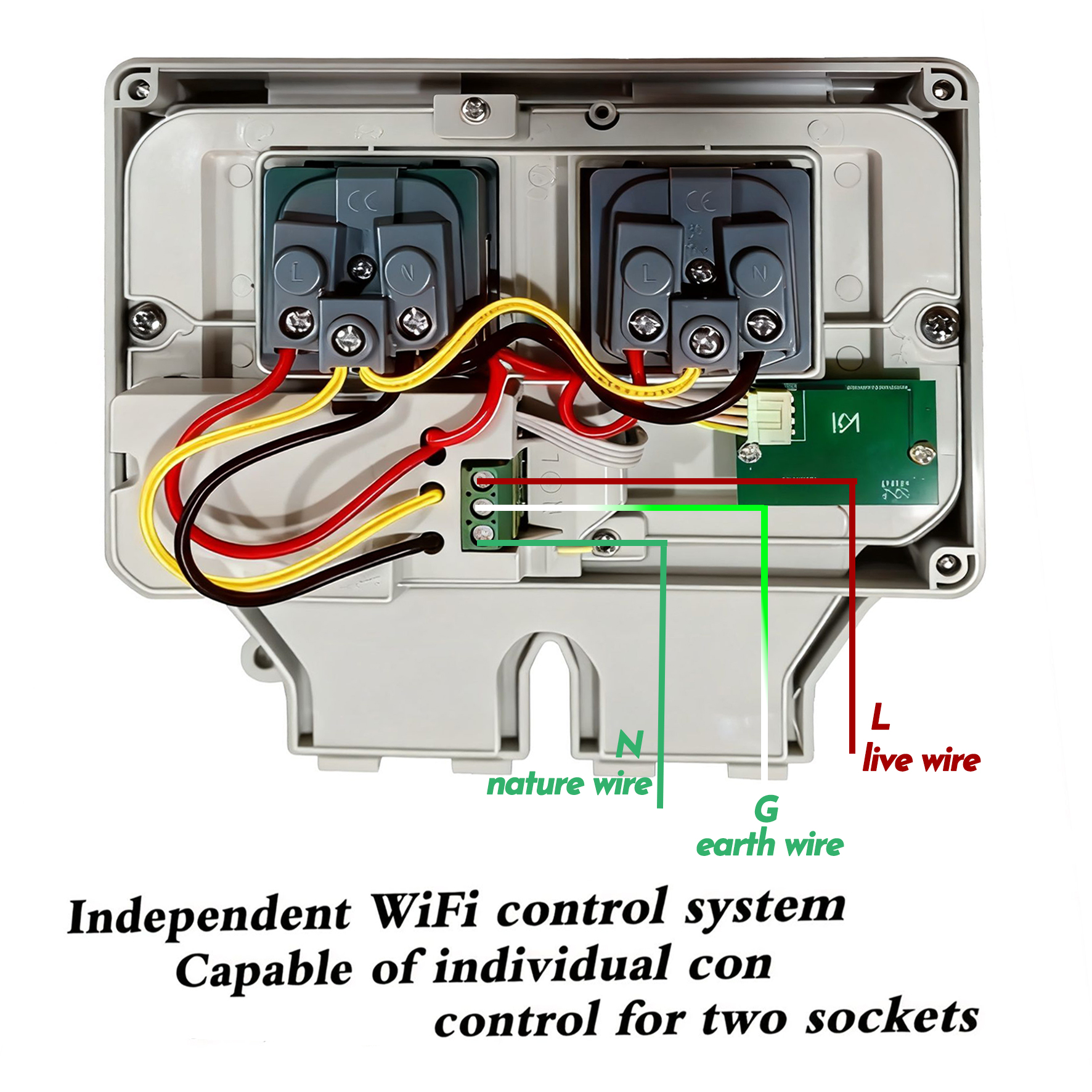 Tuya WIFI Smart Outdoor Socket - Smart Garden Uk ulasan dan harga