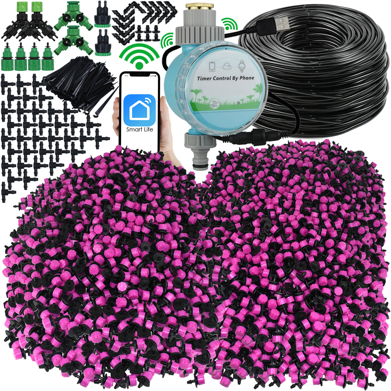 KESLA 5-50M Drip Irrigation Au - Smart Garden Project ulasan dan harga