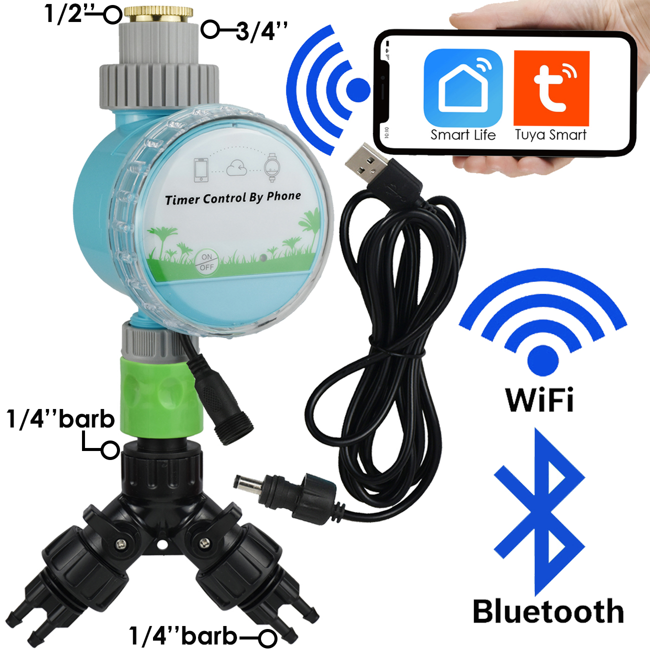 KESLA 5-50M Drip Irrigation Au - Smart Garden Project ulasan dan harga
