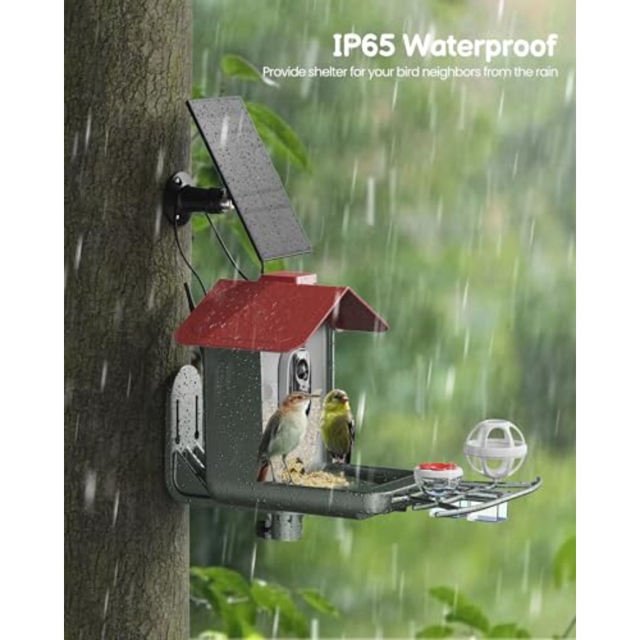 Smart Bird Feeder with Camera  - Smart Garden Video ulasan dan harga