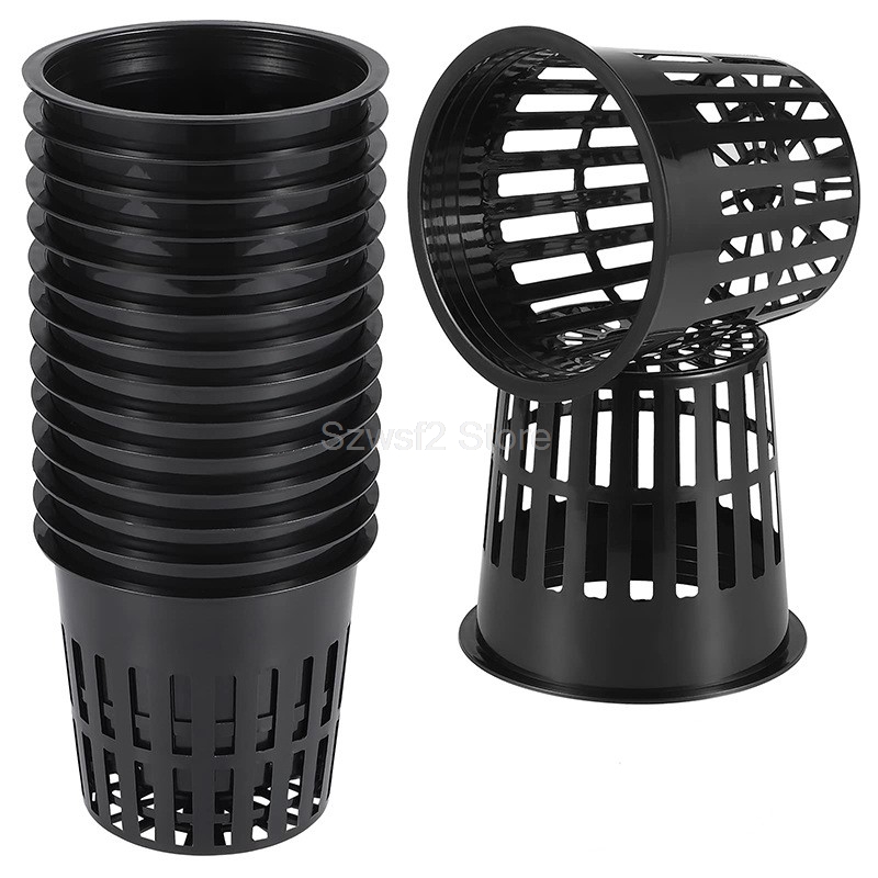 10pcs Hydroponic Mesh Pot Vege - Smart Garden Plastic Cups ulasan dan harga