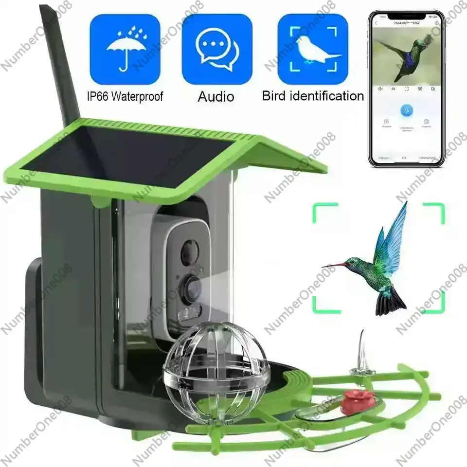 Smart Bird Feeder Camera With  - Smart Garden Video ulasan dan harga