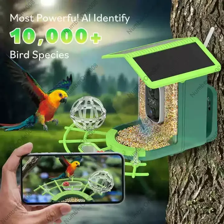 Smart Bird Feeder Camera With  - Smart Garden Video ulasan dan harga
