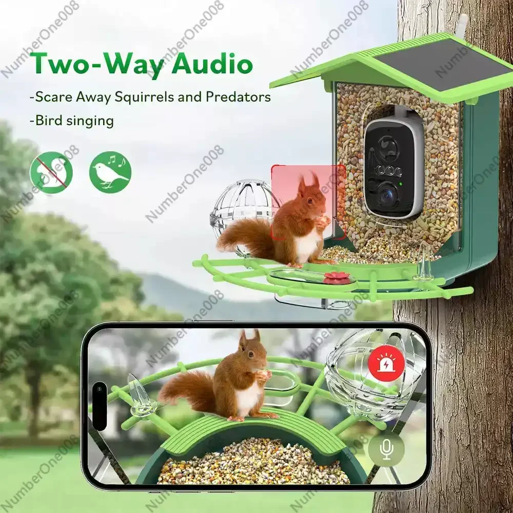 Smart Bird Feeder Camera With  - Smart Garden Video ulasan dan harga