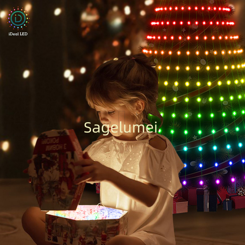 RGBIC 400LEDs Christmas Lights - Smart Garden Uk ulasan dan harga