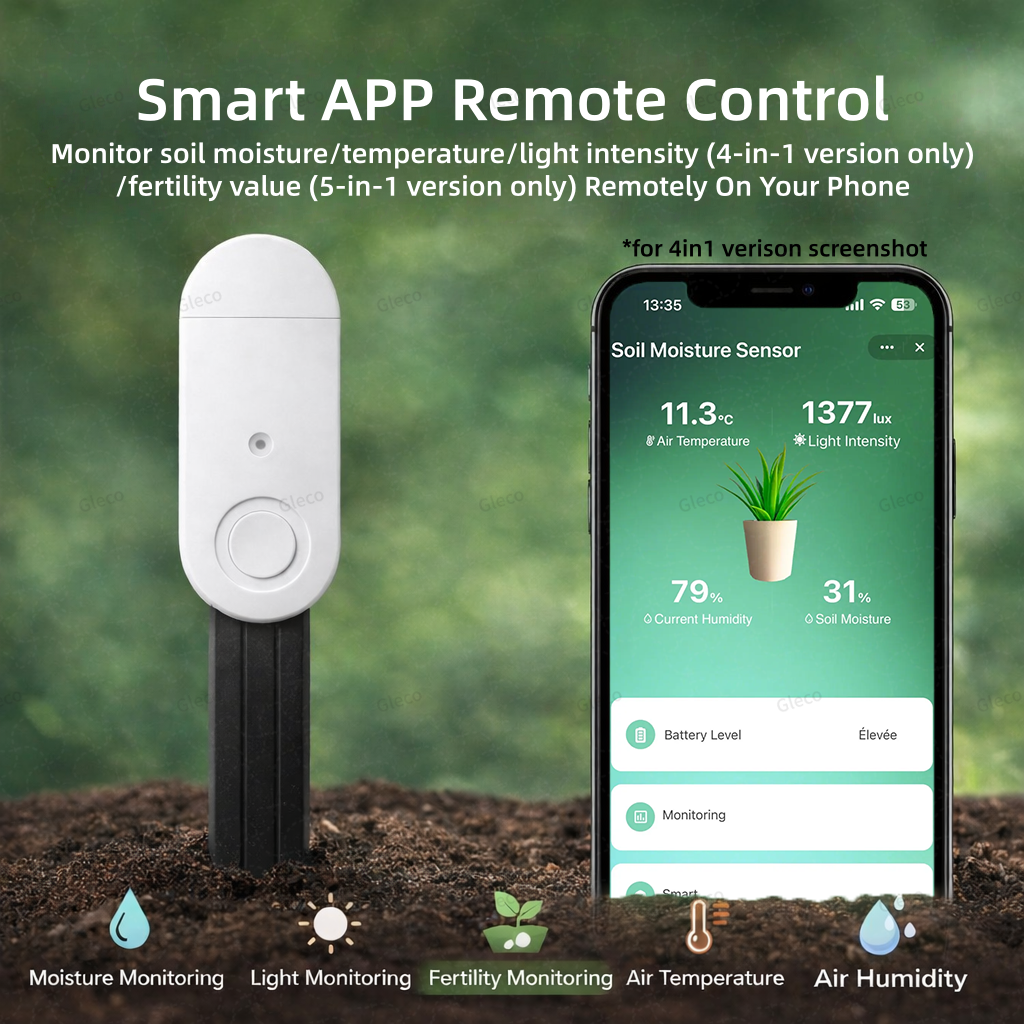 Zigbee Soil Moisture Temperatu - Smart Zigbee Garden Light ulasan dan harga