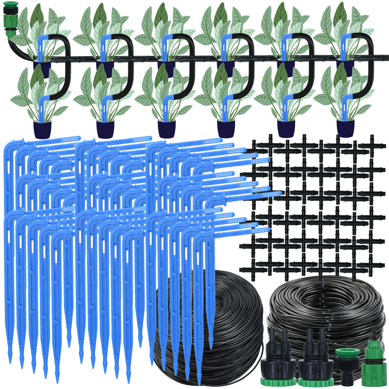 KESLA Automatic Drip Irrigatio - Smart Garden Project ulasan dan harga