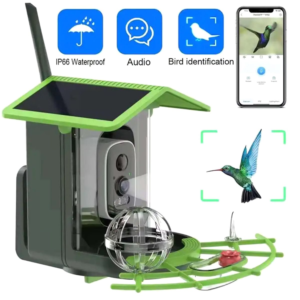 ABPP Smart Bird Feeder Camera  - Smart Garden Video ulasan dan harga