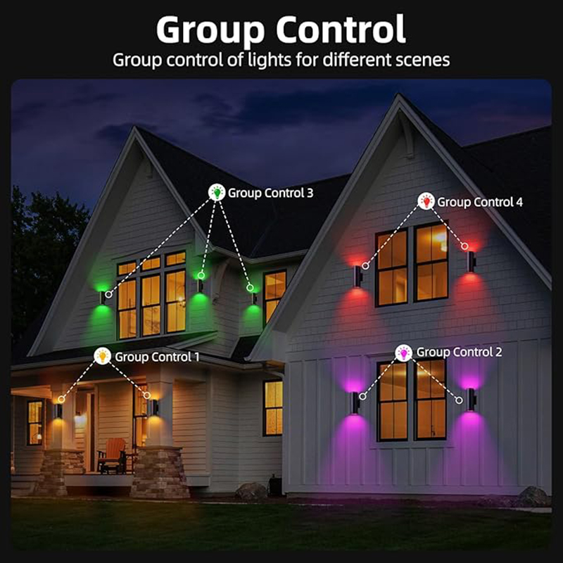 ZigBee Tuya Smart Life COB Up  - Smart Zigbee Garden Light ulasan dan harga