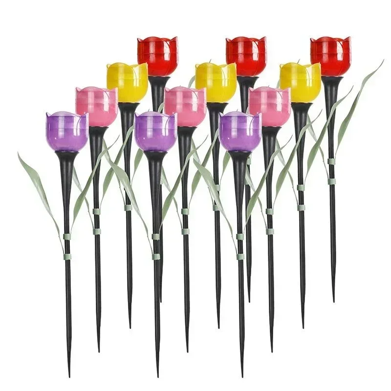 1Pcs Garden Tulip Flower Shape - Smart Garden Lighting System ulasan dan harga