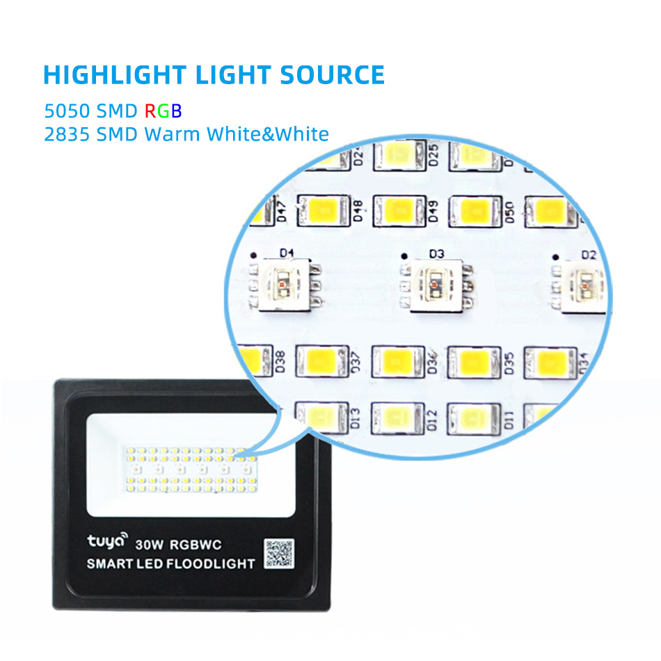 Tuya Smart APP WiFi/ZigBee/BT  - Smart Zigbee Garden Light ulasan dan harga
