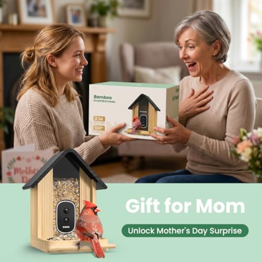 Smart Bamboo Bird Feeder with  - Smart Garden Video ulasan dan harga