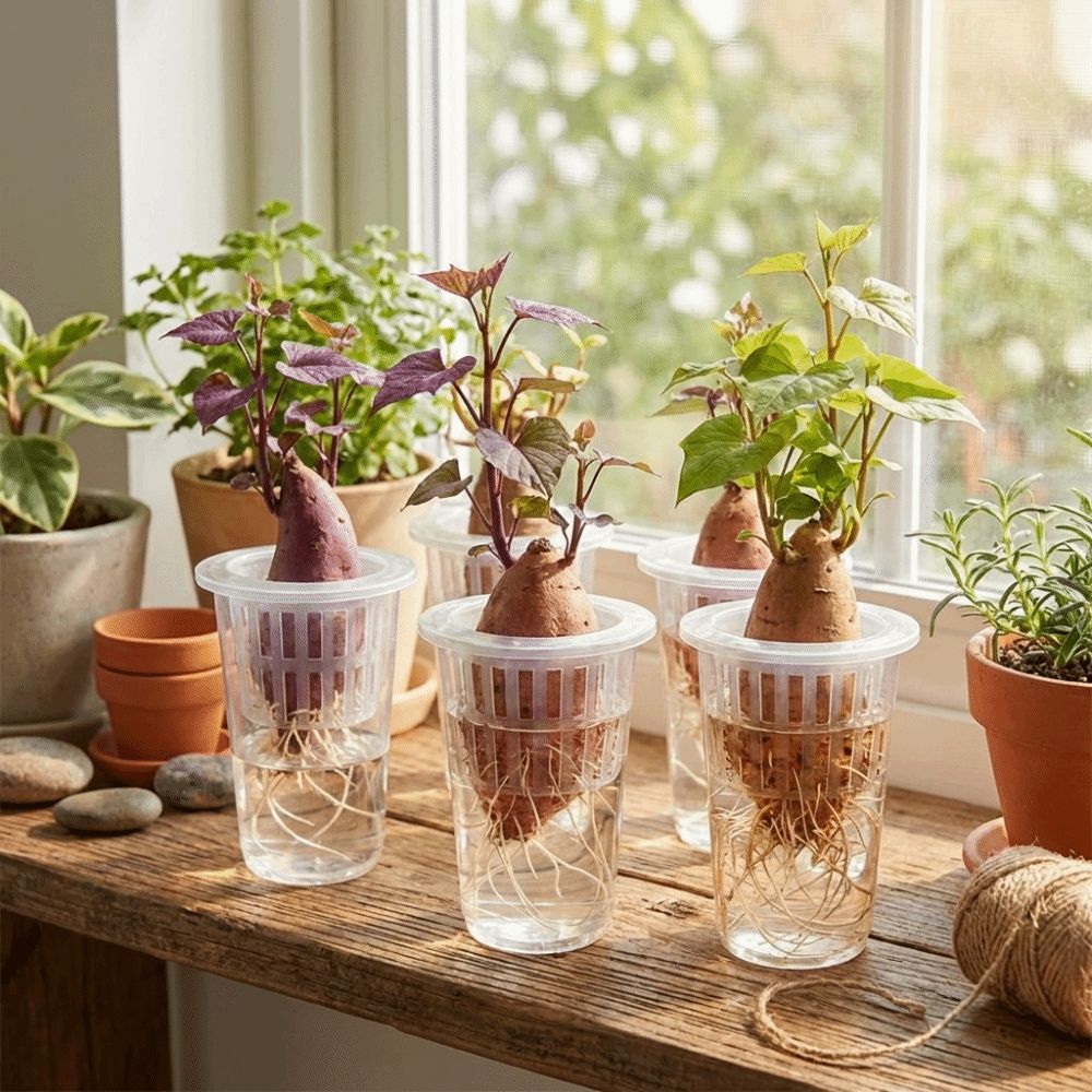 Transparent Plastic Hydroponic - Smart Garden Plastic Cups ulasan dan harga