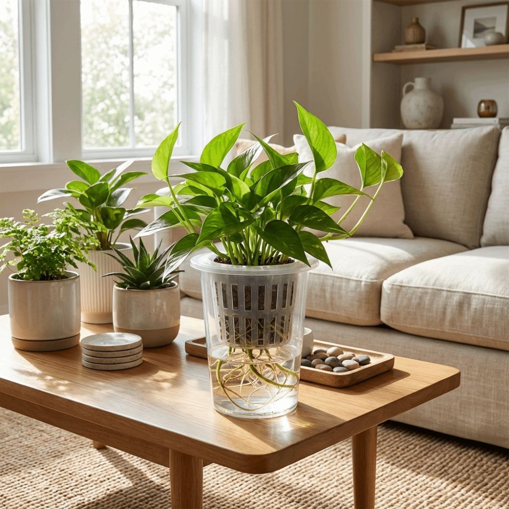 Transparent Plastic Hydroponic - Smart Garden Plastic Cups ulasan dan harga