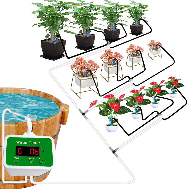 Automatic Drip Irrigation Syst - Smart Garden Plastic Cups ulasan dan harga