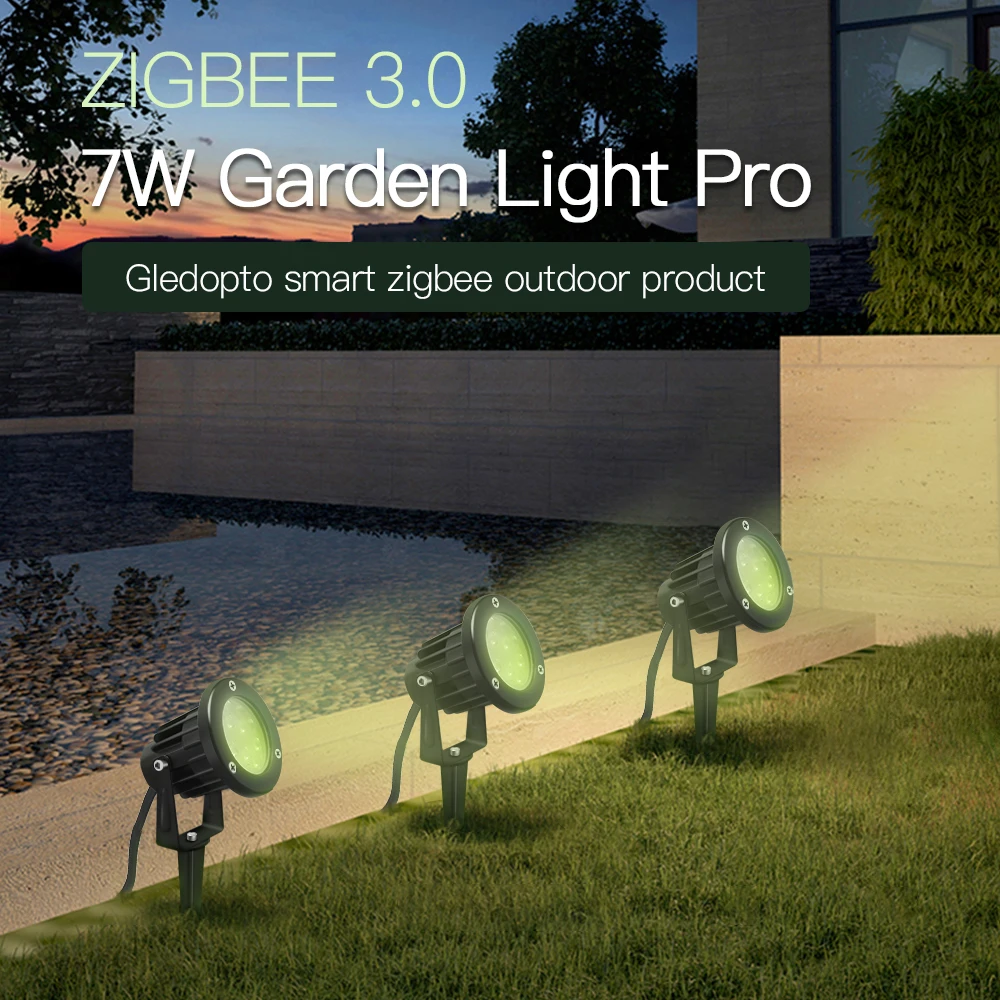GLEDOPTO Zigbee 3.0 Smart Outd - Smart Zigbee Garden Light ulasan dan harga