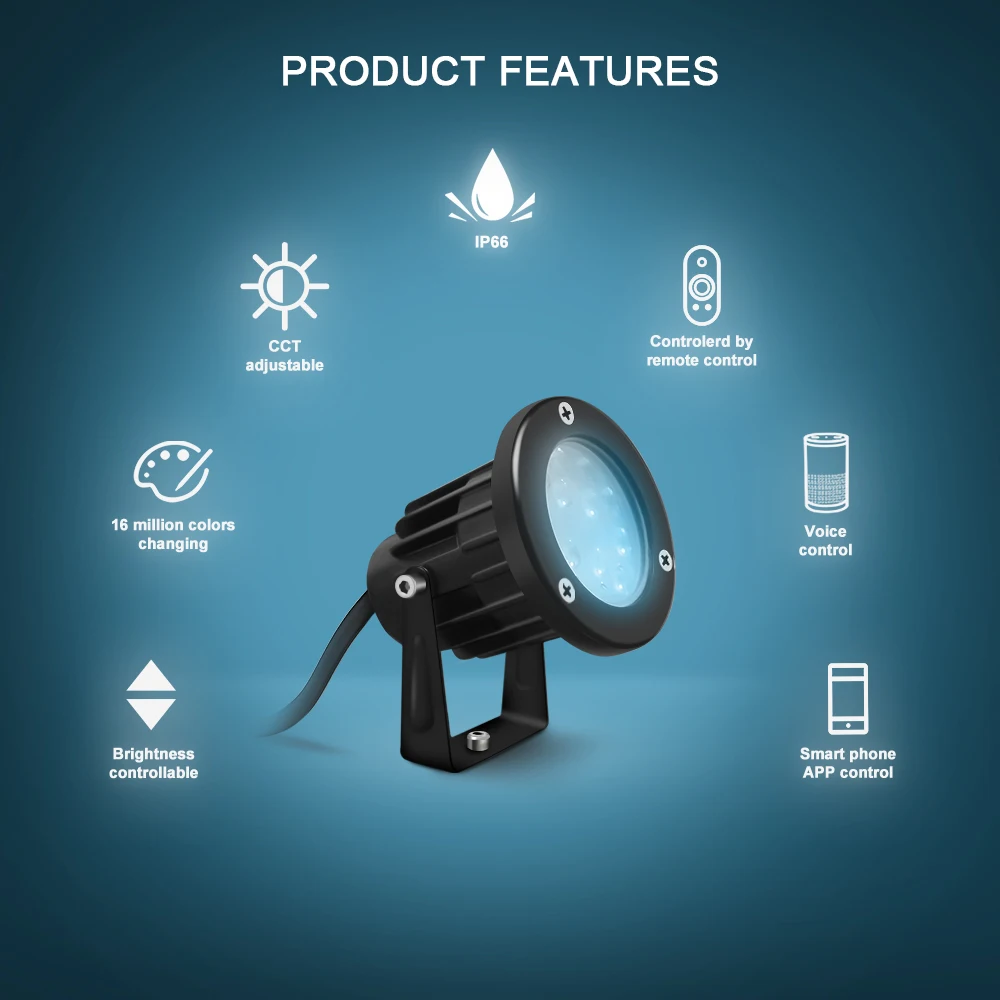 GLEDOPTO Zigbee 3.0 Smart Outd - Smart Zigbee Garden Light ulasan dan harga