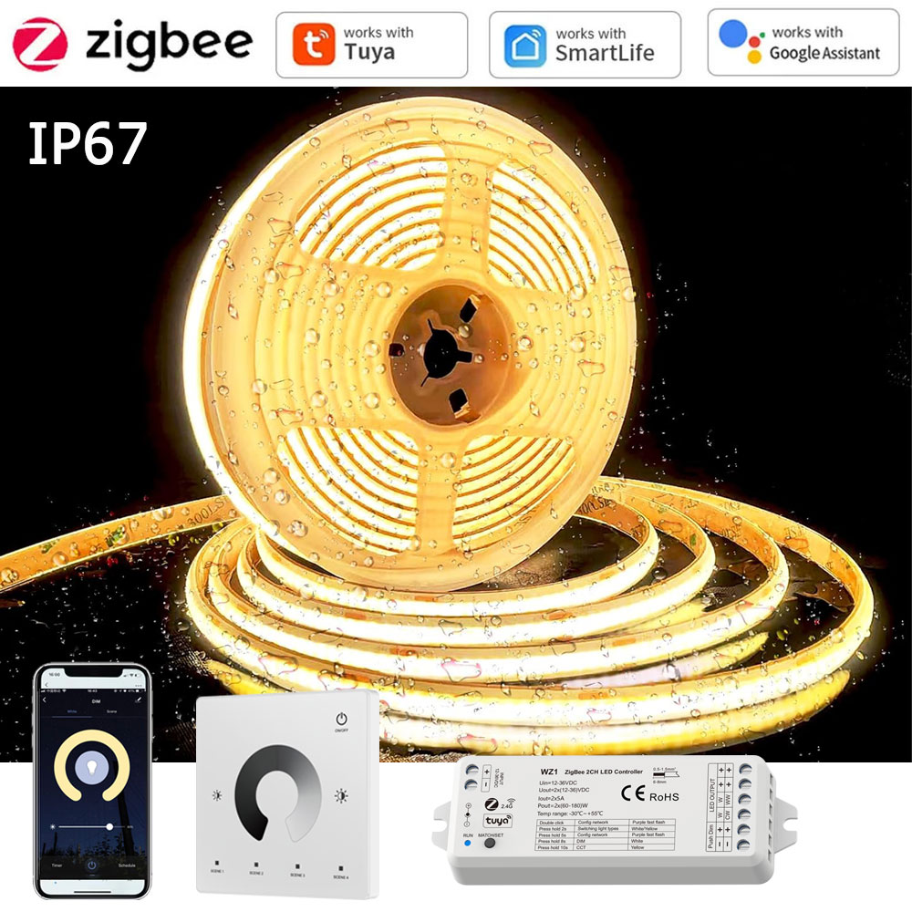 5m 10m 20m Waterproof Tuya Zig - Smart Zigbee Garden Light ulasan dan harga