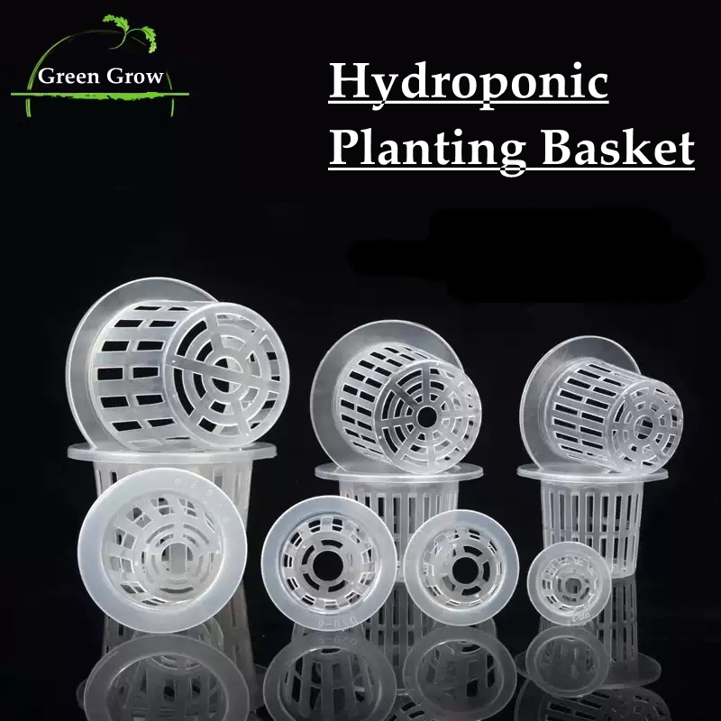 50Pcs Plant Nursery Mesh Cup P - Smart Garden Plastic Cups ulasan dan harga